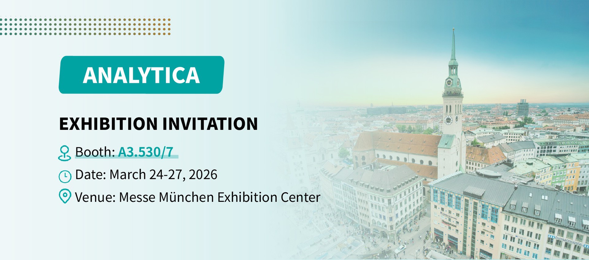 SCIENTZ ANALYTICA 2026 Exhibition Invitation